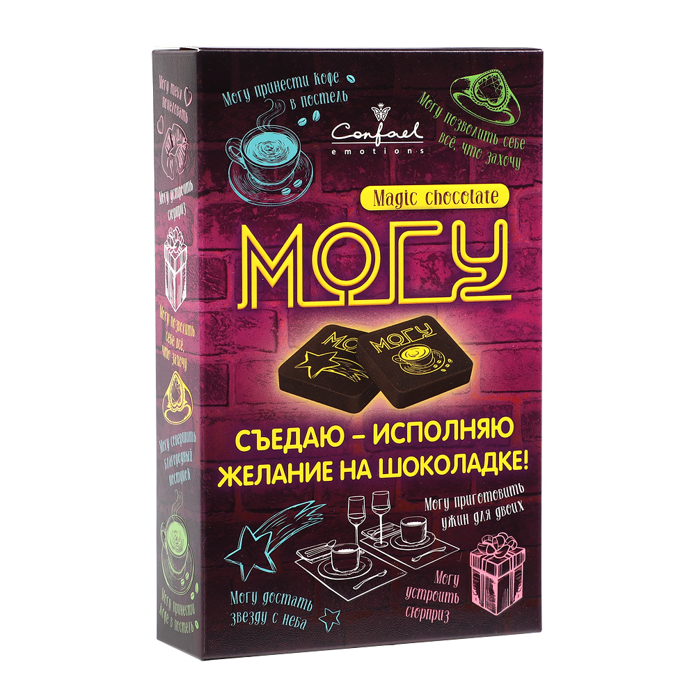 

Шоколад фигурный Конфаэль Могу молочный 90 г