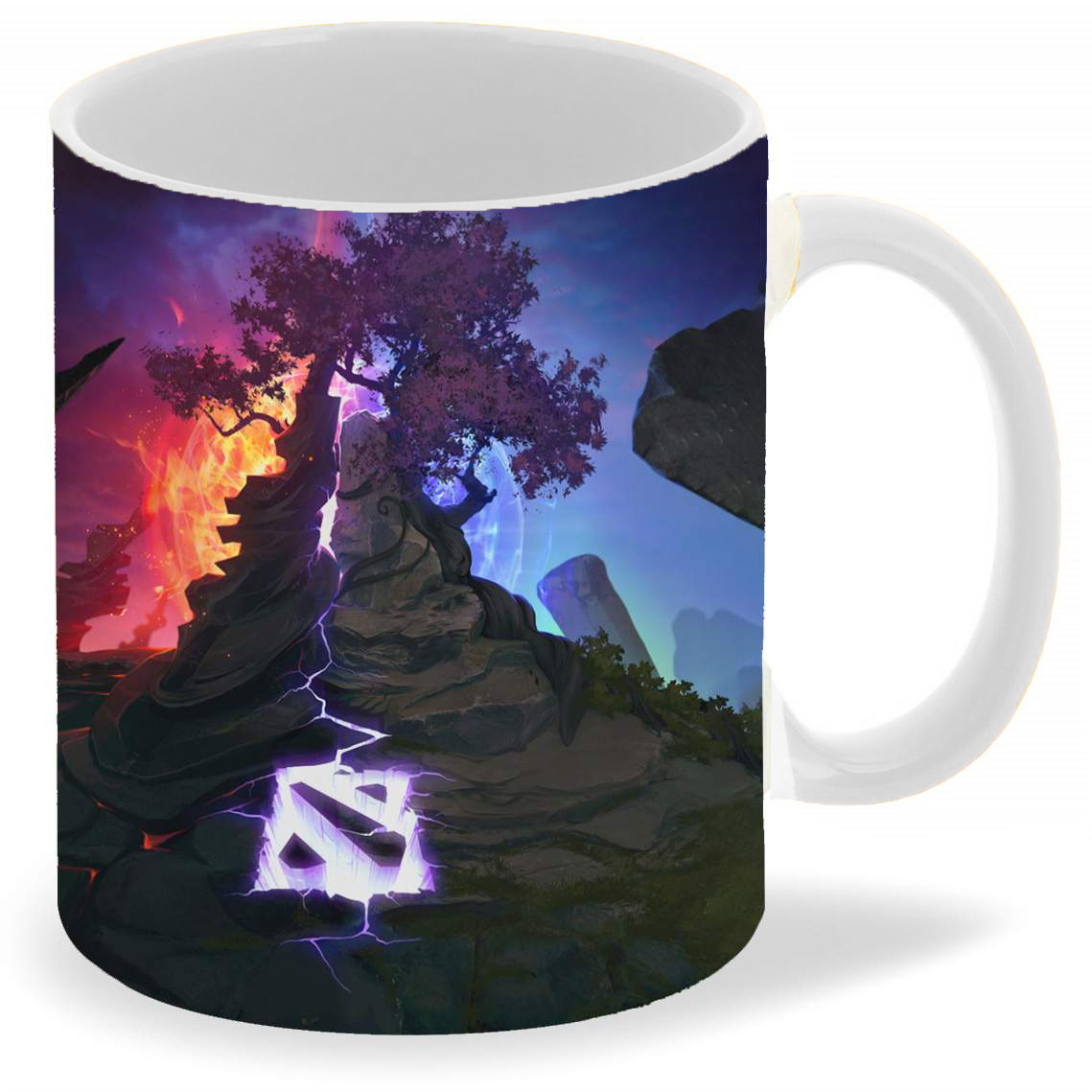 

Кружка CoolPodarok фон карта дота2 dota