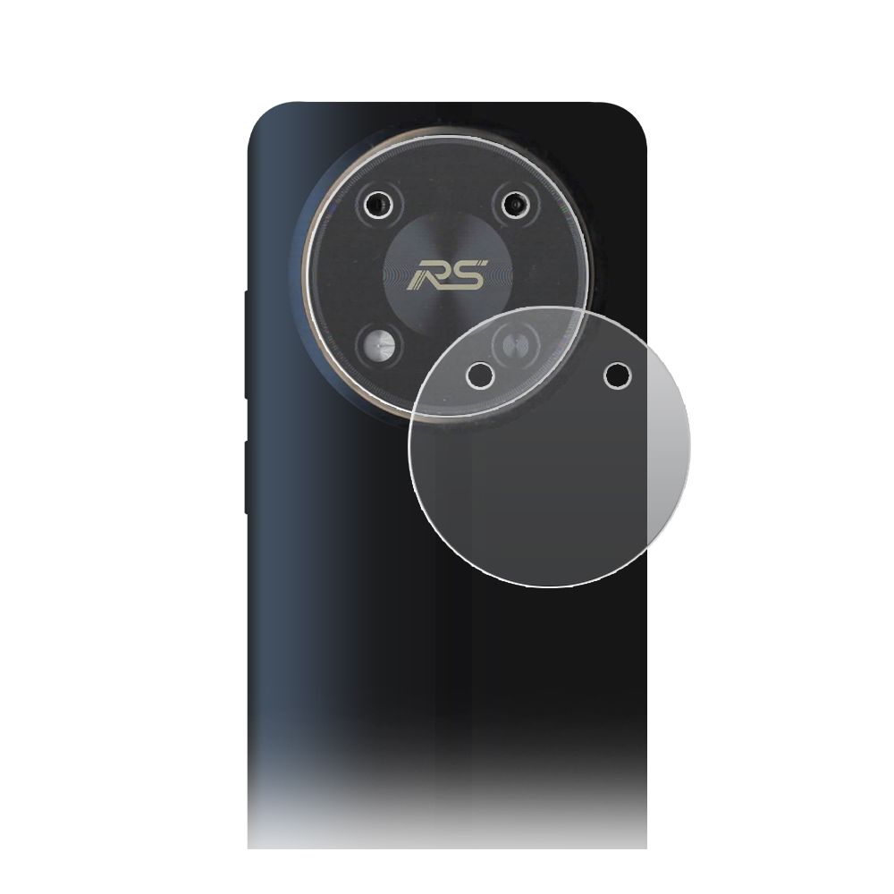 

Стекло защитное гибридное МАТОВОЕ Krutoff для камеры ITEL RS4 (2шт.)