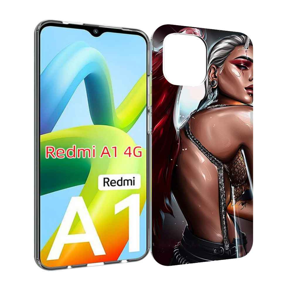 

Чехол MyPads девушка-с-крыльями женский для Xiaomi Redmi A1, Прозрачный, Tocco