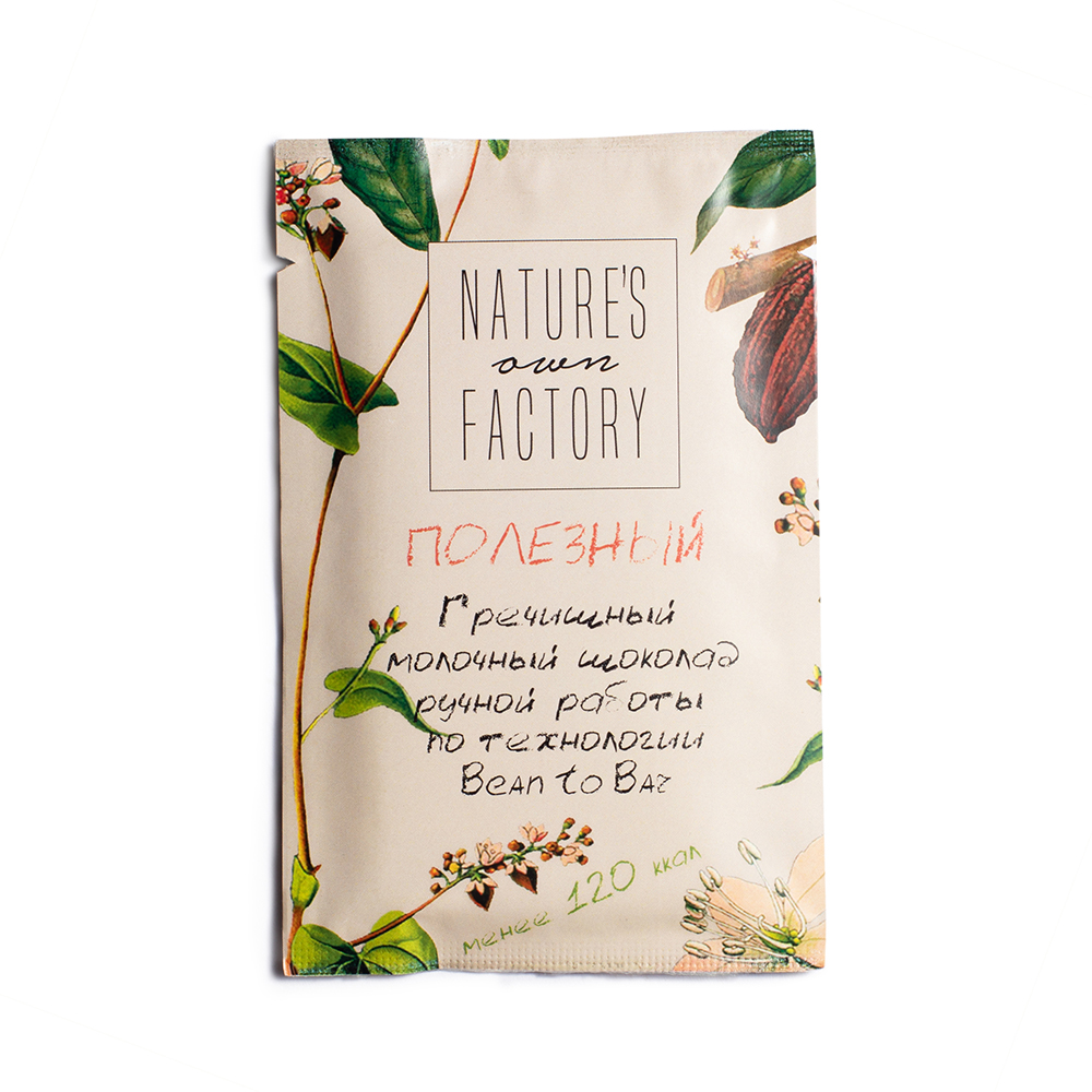 Шоколад Nature's Own Factory Гречишный молочный 5 г