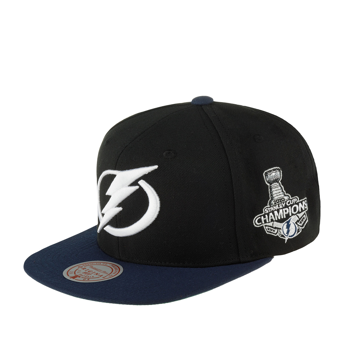 

Бейсболка унисекс Mitchell & Ness 6HSSLR22462-TBLBKNY Tampa черная/темно-синяя, Черный, 6HSSLR22462-TBLBKNY Tampa Bay Lightning NHL