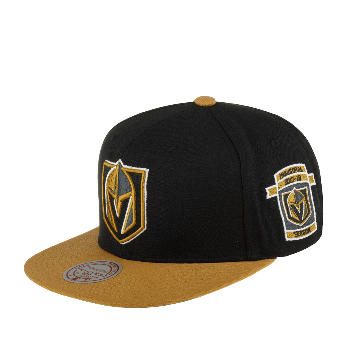 

Бейсболка унисекс Mitchell & Ness 6HSSLR22462-VGKBKGD Vegas черная/золотая, Черный, 6HSSLR22462-VGKBKGD Vegas Knights NHL