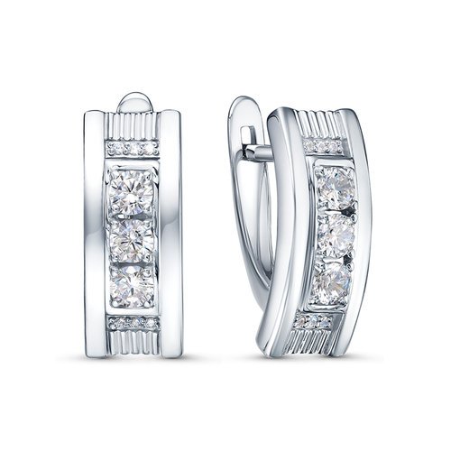 

Серьги из серебра с фианитом DEL'TA с1201028 13043323, с1201028 13043323