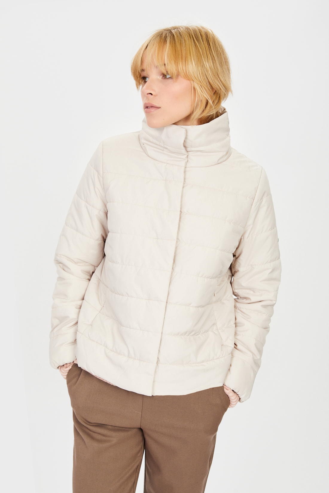 

Куртка женская Baon B031702 бежевая XL, B031702