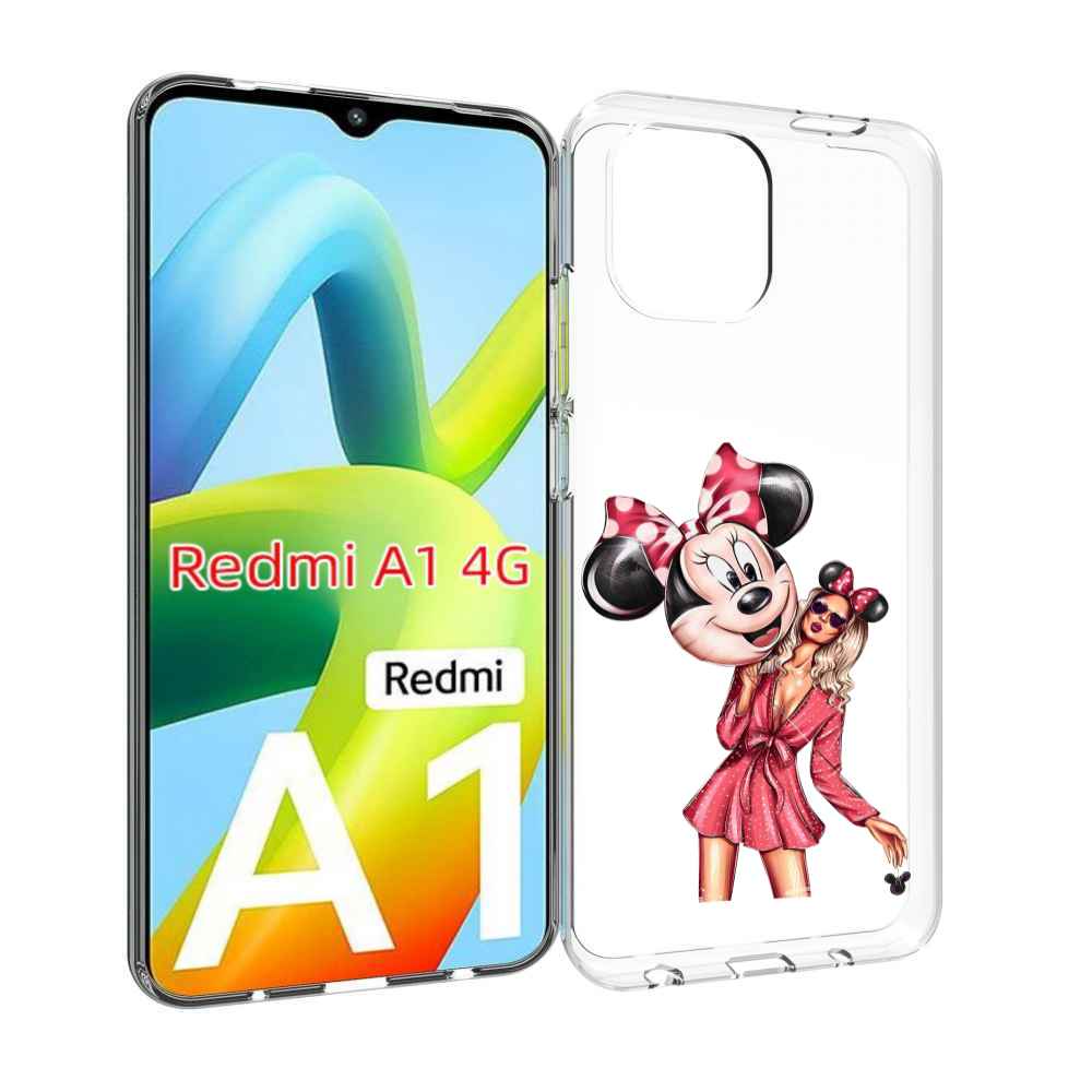 

Чехол MyPads девушка-с-шариком женский для Xiaomi Redmi A1, Прозрачный, Tocco