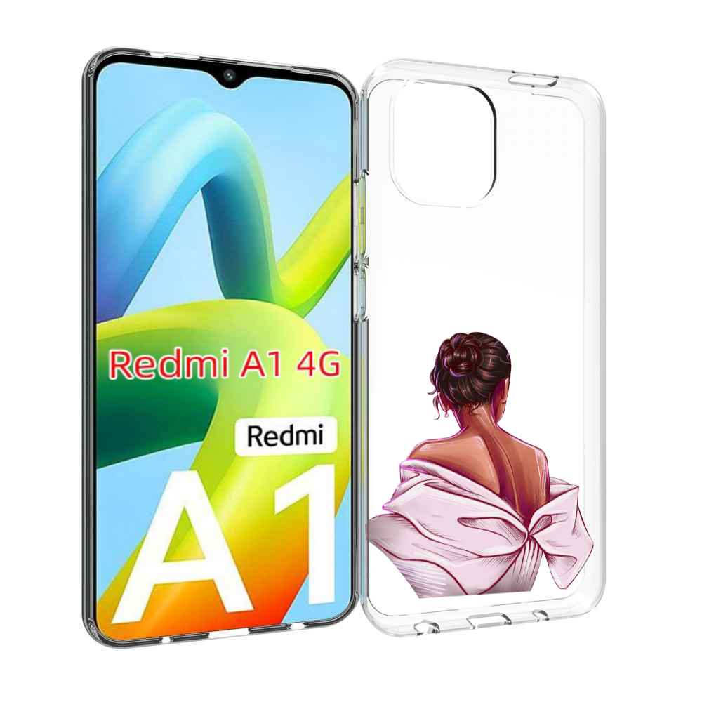 

Чехол MyPads девушка-со-спины женский для Xiaomi Redmi A1, Прозрачный, Tocco