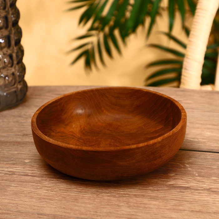 

Тарелка 20х20х6 см, тиковое дерево, Indonesian style