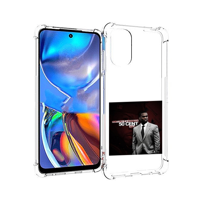 

Чехол MyPads 50 Cent - Dont Call It A Comeback Vol для Motorola Moto E32, Прозрачный, Tocco