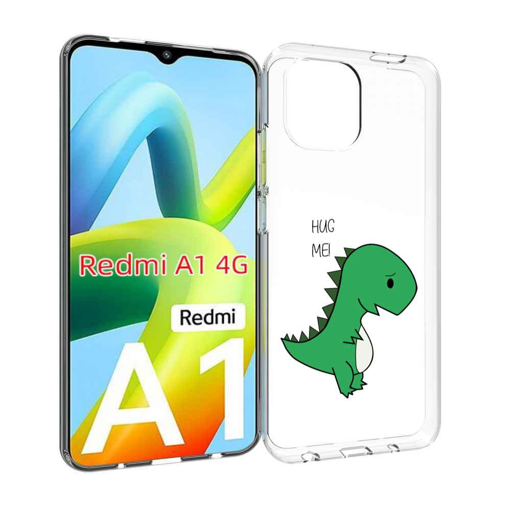 

Чехол MyPads динозаврик для Xiaomi Redmi A1, Прозрачный, Tocco