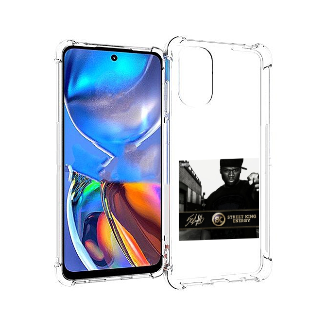 

Чехол MyPads 50 Cent - Street King Energy для Motorola Moto E32, Прозрачный, Tocco