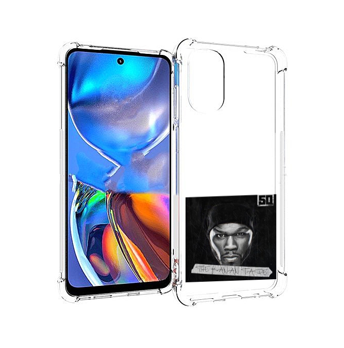 

Чехол MyPads 50 Cent - The Kanan Tape для Motorola Moto E32, Прозрачный, Tocco