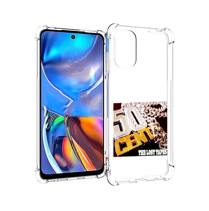 

Чехол MyPads 50 Cent - The Lost Tapes для Motorola Moto E32, Прозрачный, Tocco