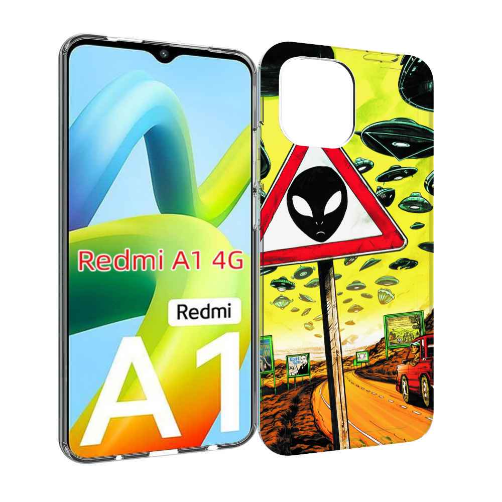 

Чехол MyPads дорога к инопланетянам для Xiaomi Redmi A1, Прозрачный, Tocco