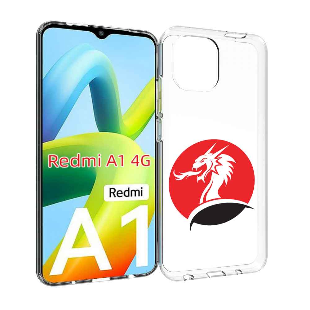 

Чехол MyPads дракон-рисунок для Xiaomi Redmi A1, Прозрачный, Tocco