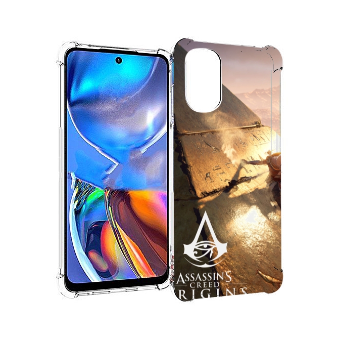 

Чехол MyPads Assassin's Creed Origins для Motorola Moto E32, Прозрачный, Tocco