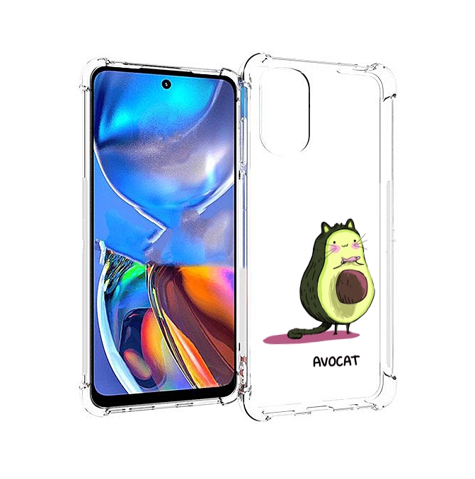 

Чехол MyPads Avocat для Motorola Moto E32, Прозрачный, Tocco