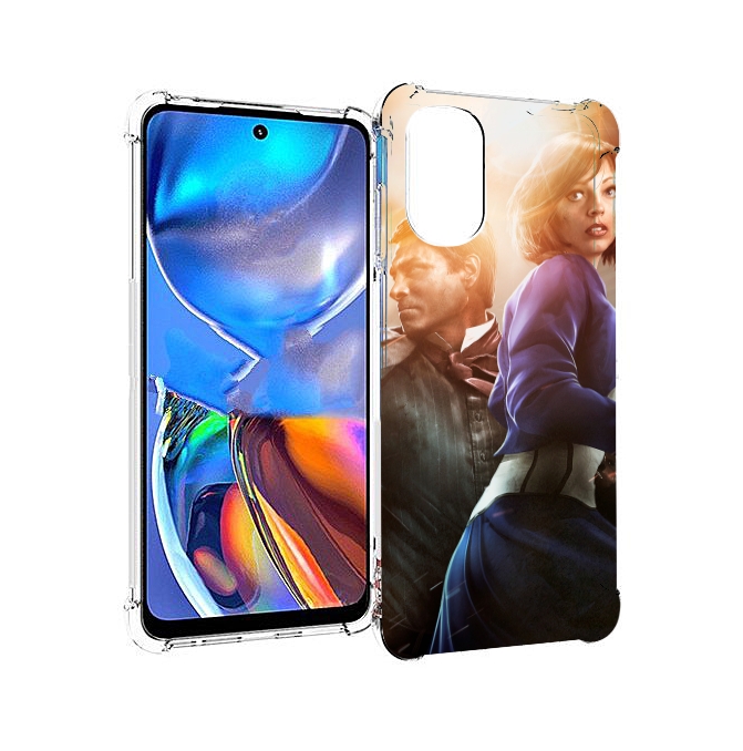 

Чехол MyPads Bioshock Infinite для Motorola Moto E32, Прозрачный, Tocco