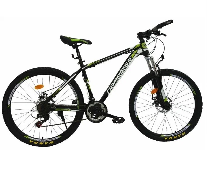 фото Горный (mtb) велосипед nameless s6200 26 черный/зеленый 19"(2022)