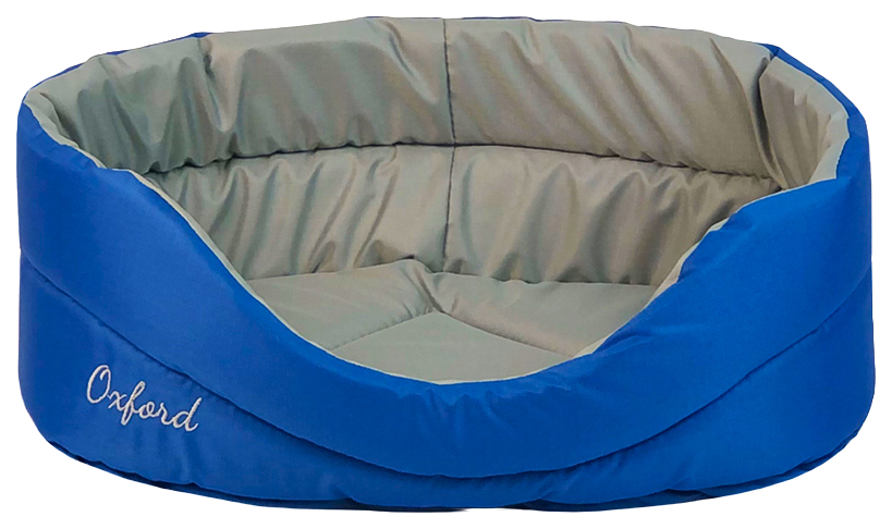 

Лежанка для животных Zooexpress Oxford, синий/серый, 40х27х16 см