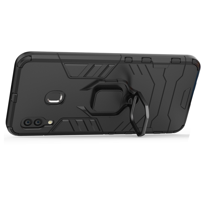 фото Противоударный чехол с кольцом panther case для samsung galaxy a30 / a20 (417387622) black panther