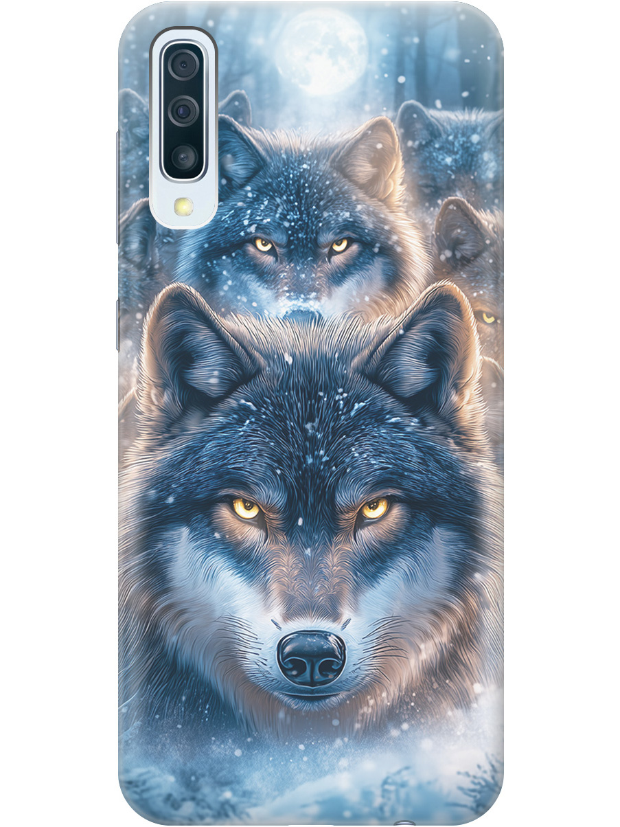 

Силиконовый чехол на Samsung Galaxy A50 / A50s / A30s с принтом "Стая волков", Прозрачный;голубой;синий;черный, 720772213