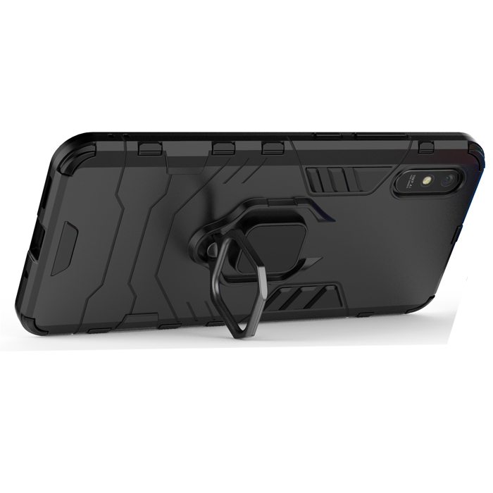 Противоударный чехол с кольцом Panther Case для Xiaomi Redmi 9A (417391516)