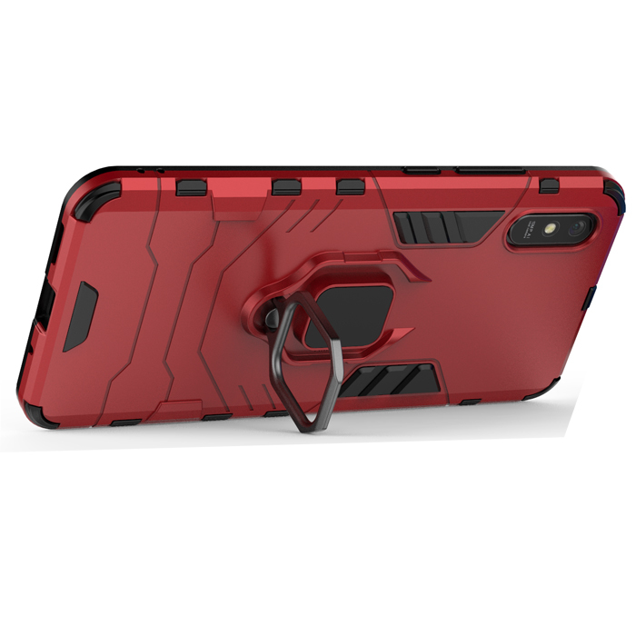 фото Противоударный чехол с кольцом panther case для xiaomi redmi 9a (417391517) black panther