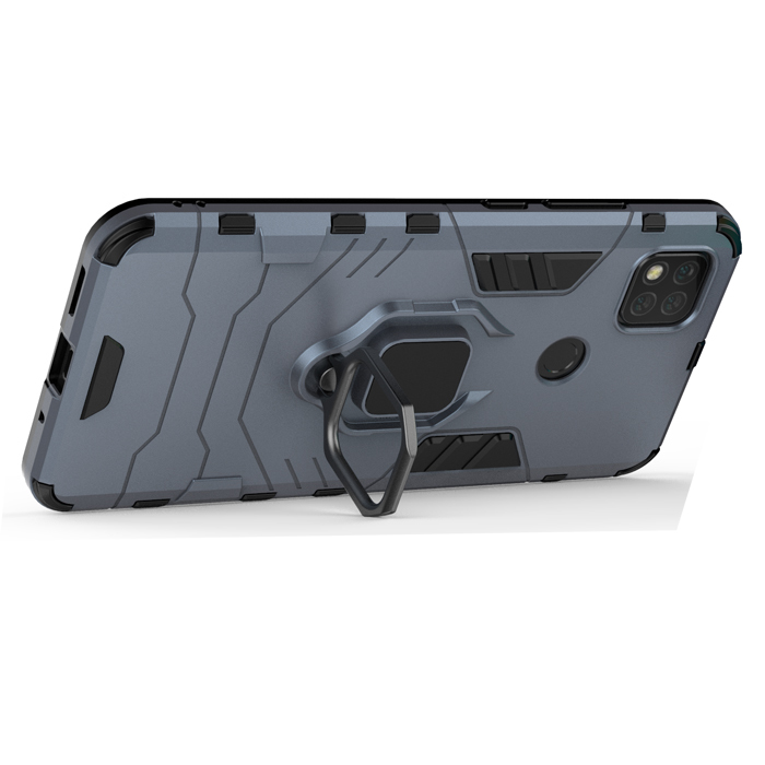 фото Противоударный чехол с кольцом panther case для xiaomi redmi 9c (417392022) black panther