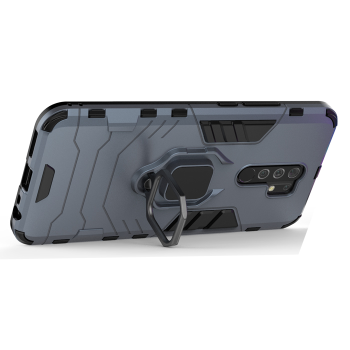 фото Противоударный чехол с кольцом panther case для xiaomi redmi 9 (417392464) black panther