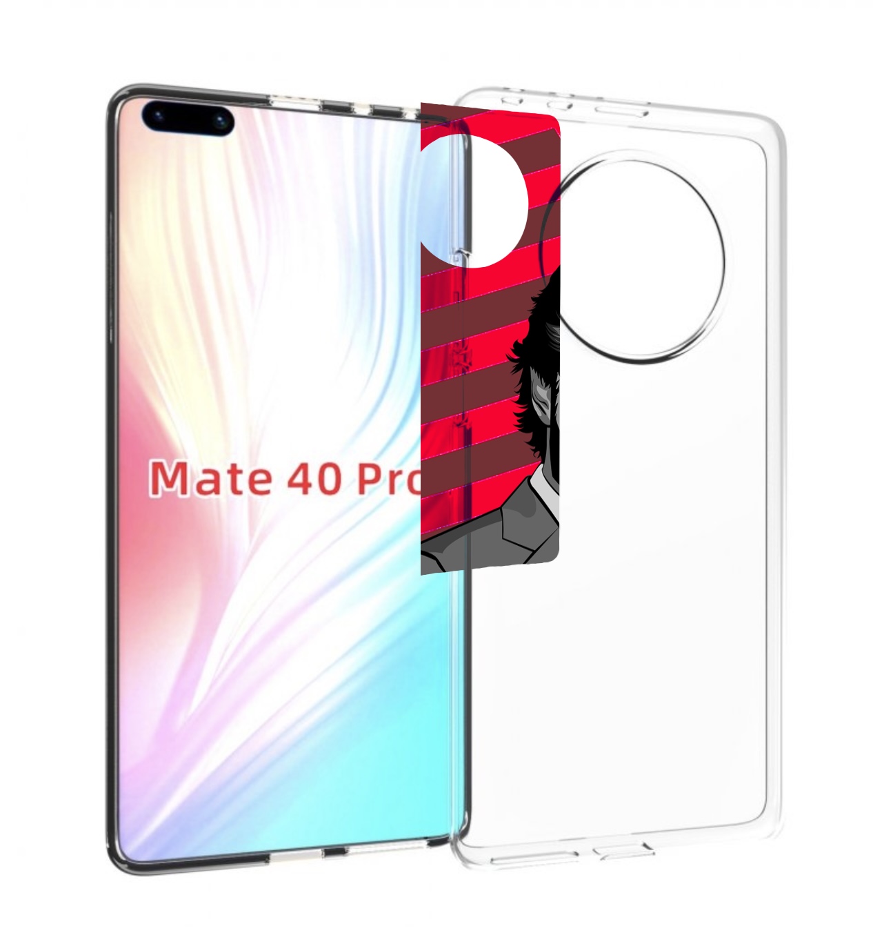 

Чехол MyPads Профессор-бумажый-дом для Huawei Mate 40 Pro (NOH-NX9), Прозрачный, Tocco