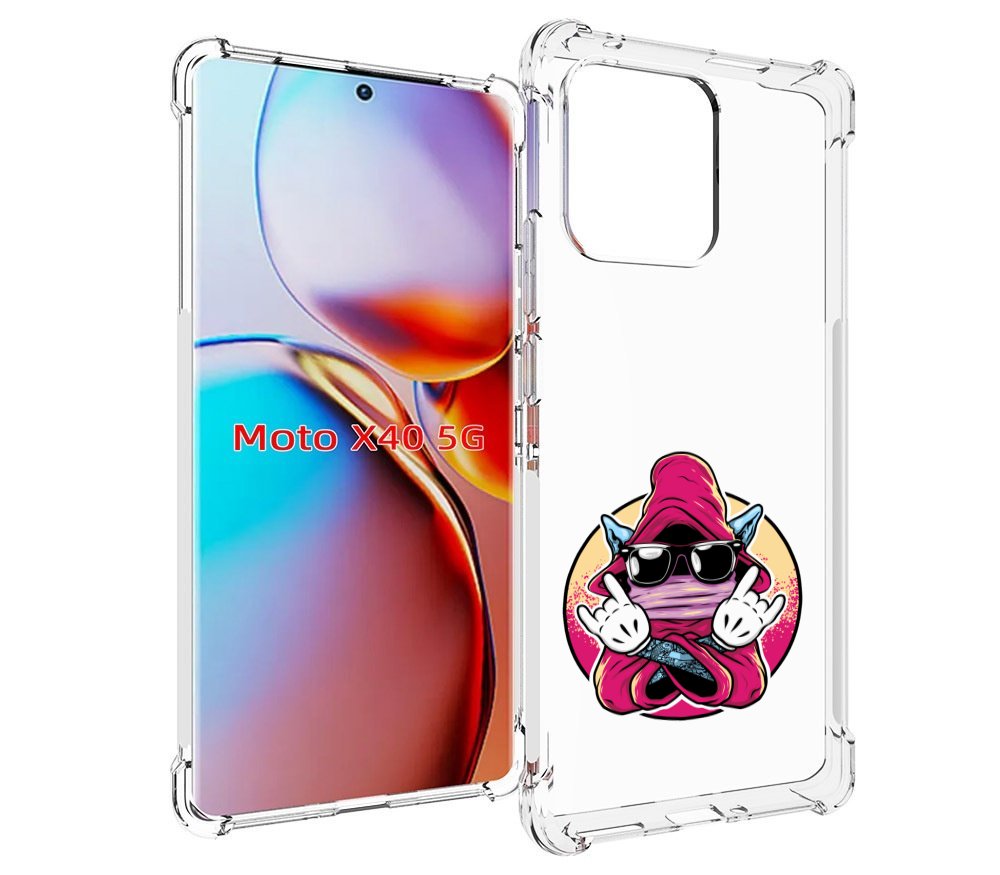 

Чехол MyPads йоу для Motorola Moto X40, Прозрачный, Tocco