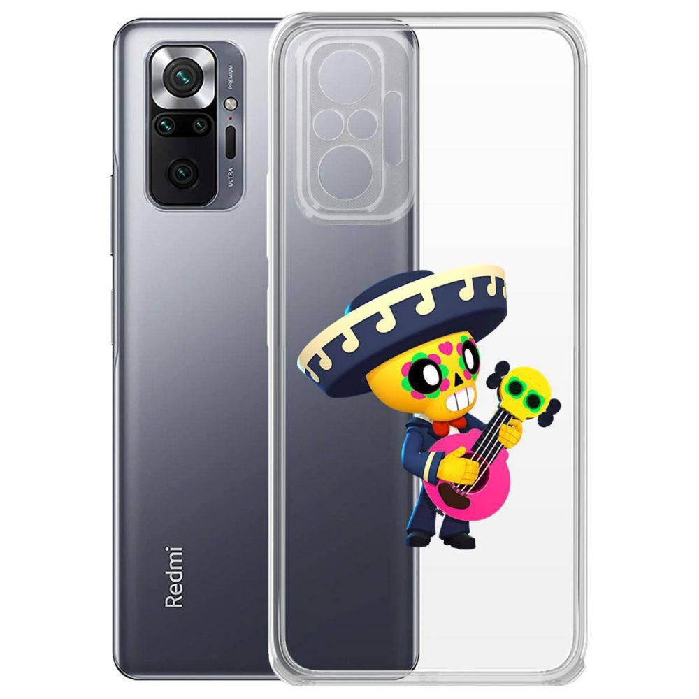 Чехол-накладка Brawl Stars-Поко для Xiaomi Redmi Note 10 Pro