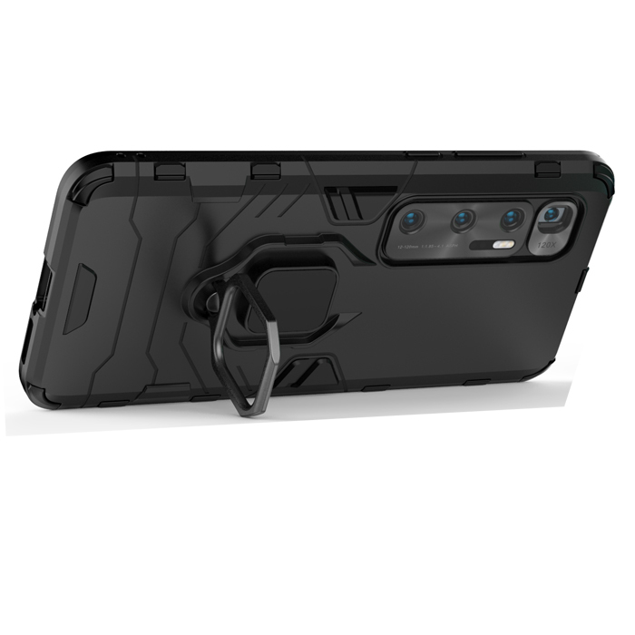 фото Противоударный чехол с кольцом panther case для xiaomi mi 10 ultra (417687375) black panther