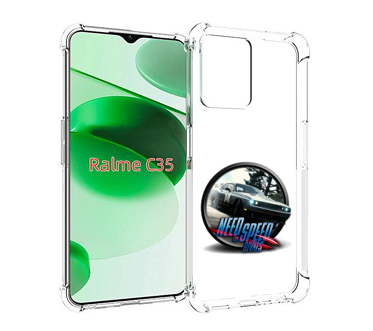 

Чехол MyPads Гонки для Realme C35 / Narzo 50A Prime, Прозрачный, Tocco