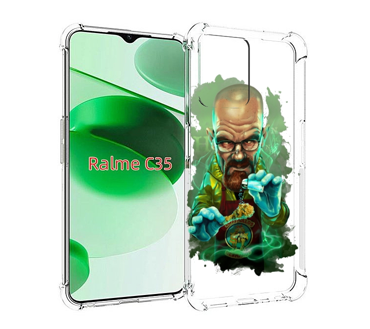 

Чехол MyPads повар для Realme C35 / Narzo 50A Prime, Прозрачный, Tocco