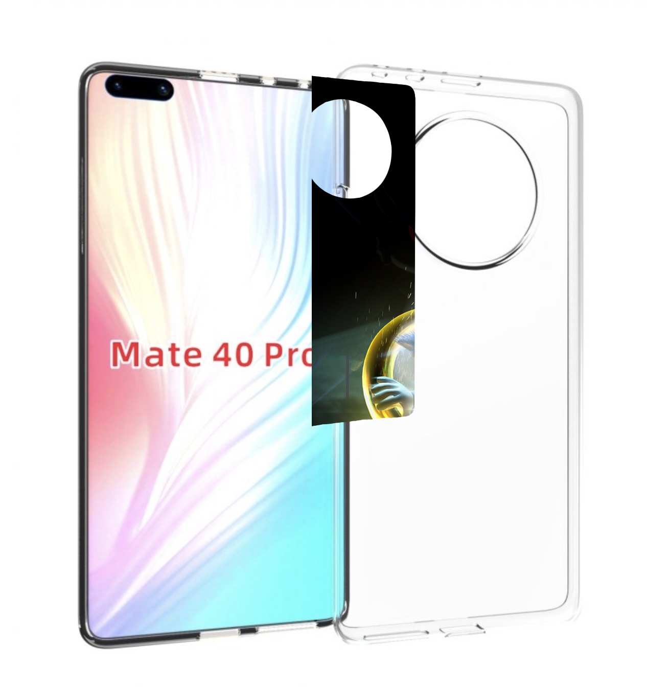 

Чехол MyPads Сонник-в-кольце для Huawei Mate 40 Pro (NOH-NX9), Прозрачный, Tocco