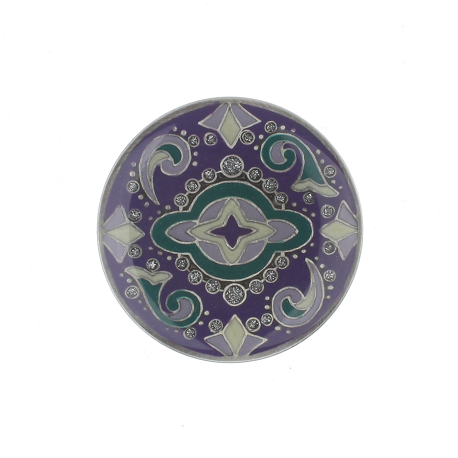 

Брошь из бижутерного сплава с эмалью Clara Bijoux F74563 V, F74563 V