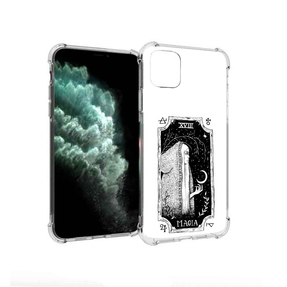 

Чехол MyPads Tocco для Apple iPhone 11 Pro Max лунная магия (PT142698.615.447), Прозрачный, Tocco