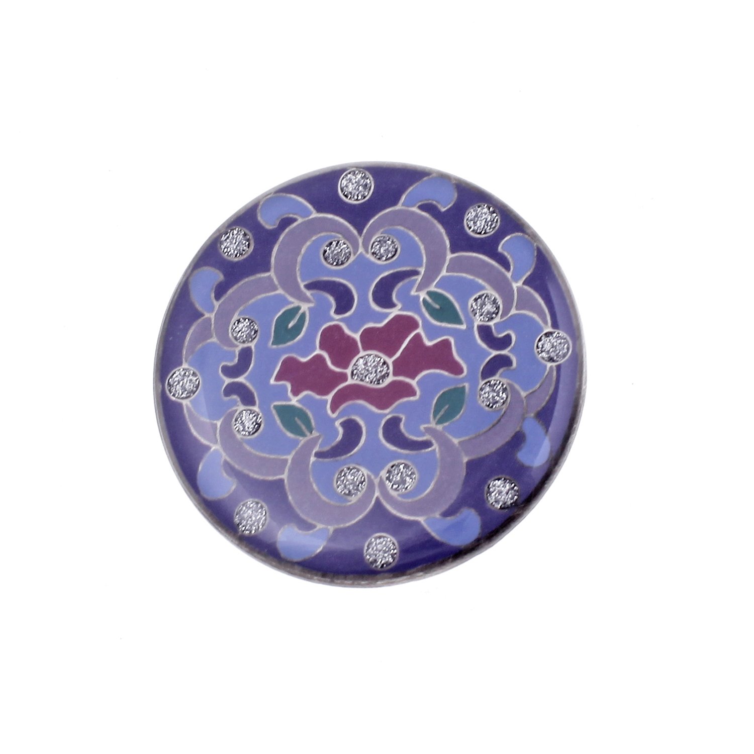 

Брошь из бижутерного сплава с эмалью Clara Bijoux F74843 V, F74843 V