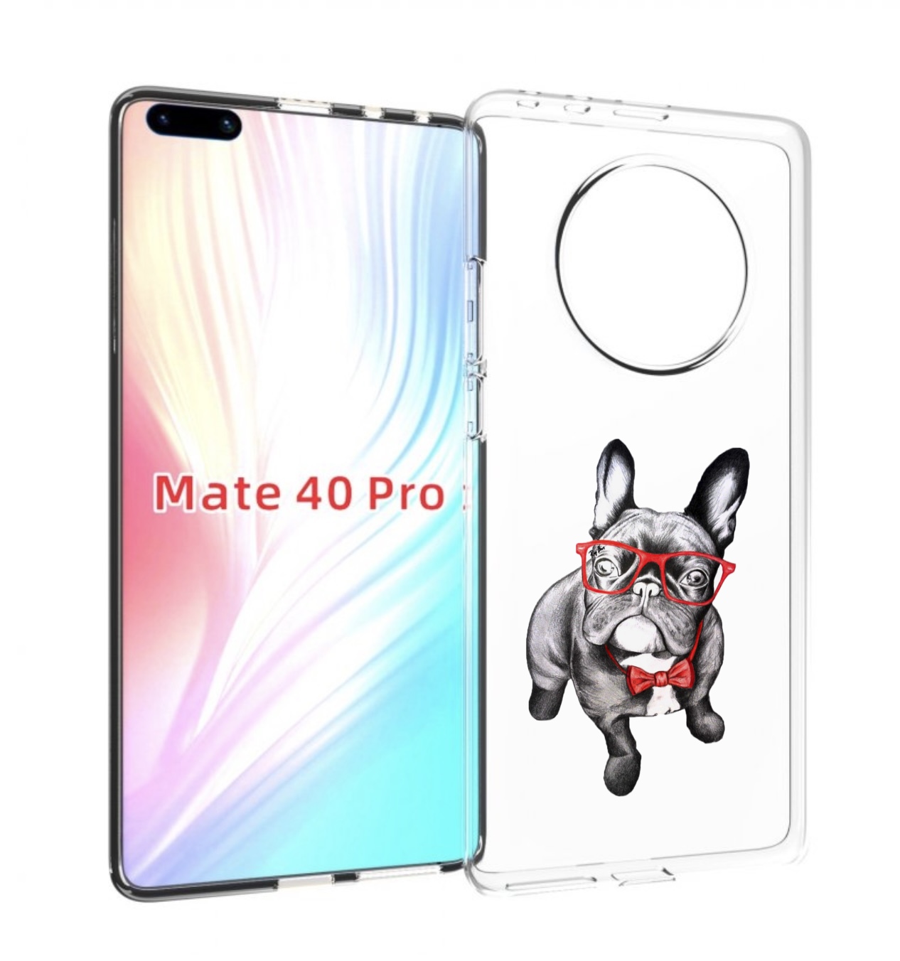 

Чехол MyPads Стильняга для Huawei Mate 40 Pro (NOH-NX9), Прозрачный, Tocco