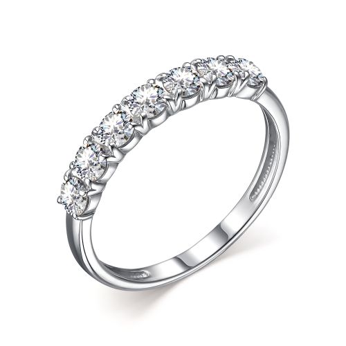 

Кольцо из серебра с фианитом р. 18 АЛЬКОР 01-2142/00КЦ-00, 01-2142/00КЦ-00