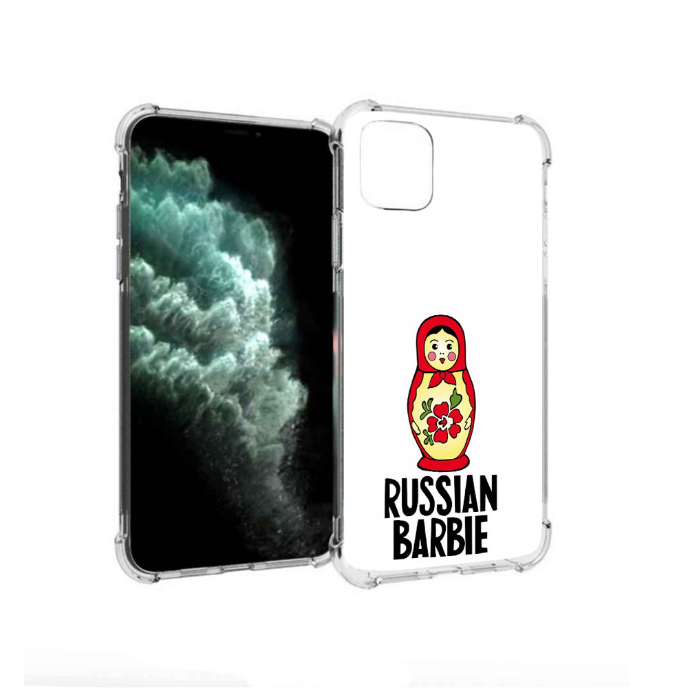

Чехол MyPads Tocco для Apple iPhone 11 Pro Max матрешка (PT142698.615.459), Прозрачный, Tocco