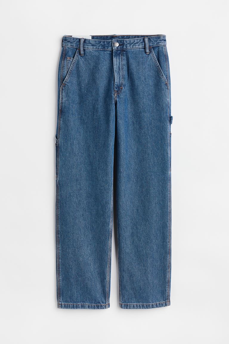 

Джинсы мужские H&M 1107750001 синие 34/32 (доставка из-за рубежа), Синий, 1107750001