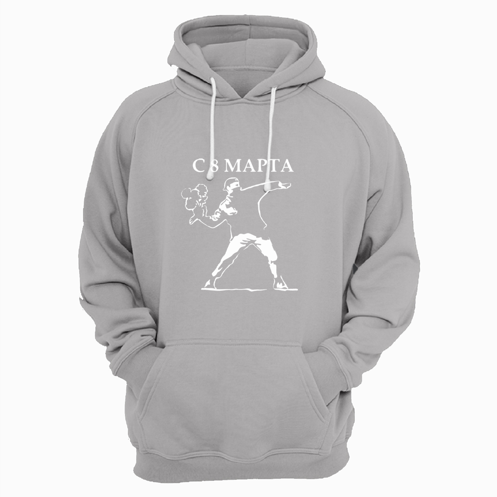 

Худи мужское SHARP&CUT DDD957474 серое 48 RU, Серый, DDD957474