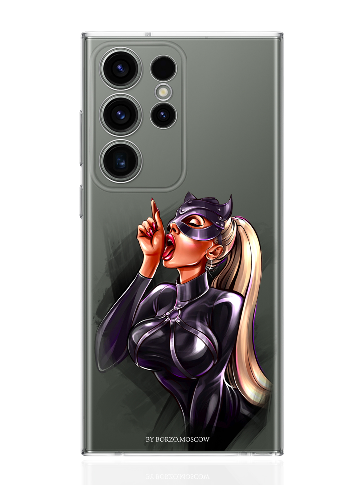 

Чехол MustHaveCase для Samsung Galaxy S23 Ultra Kitty/ Кошечка прозрачный, Прозрачный;черный;коричневый