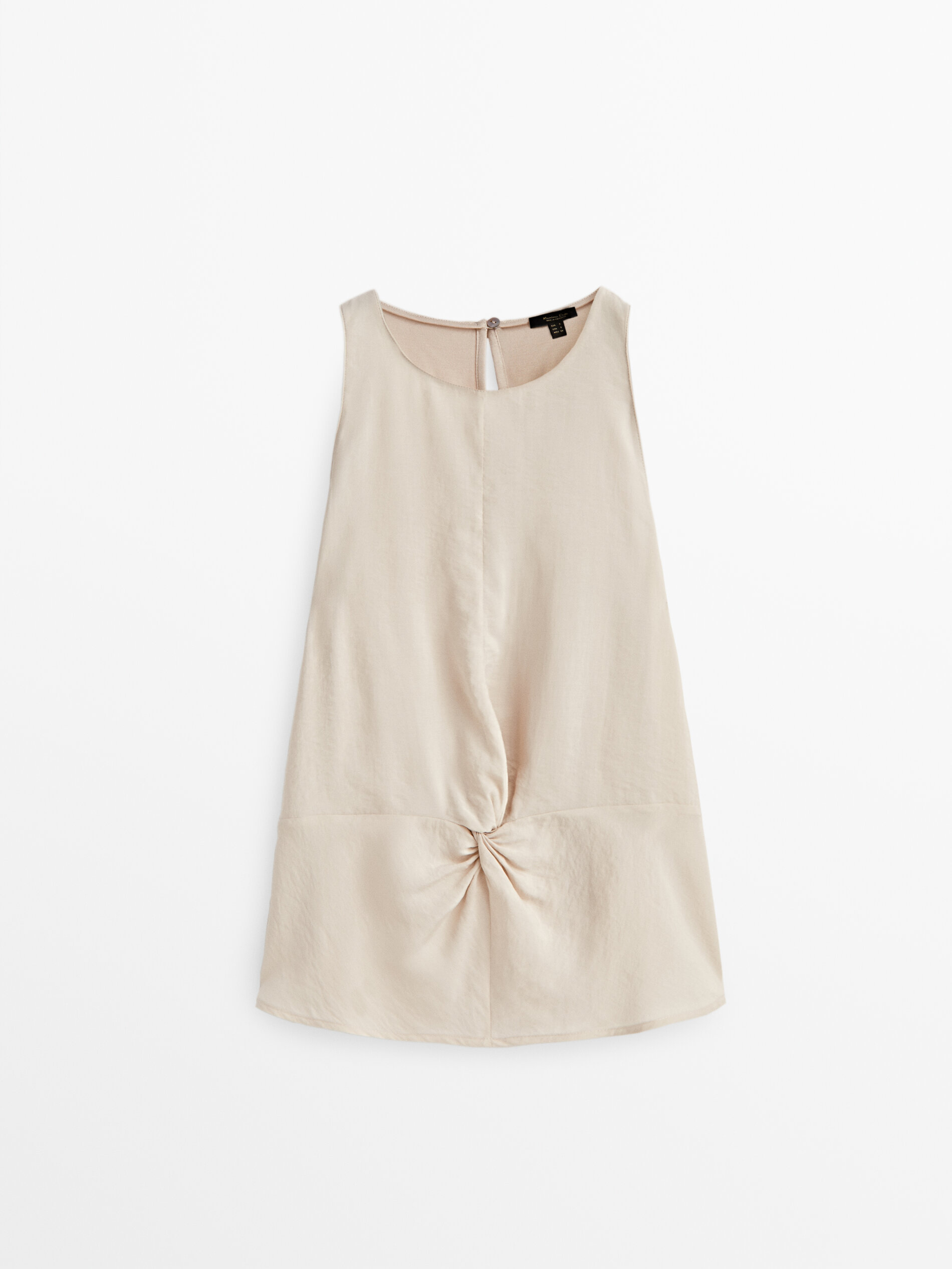 

Блуза женская Massimo Dutti 06868910806 серая S, 06868910806