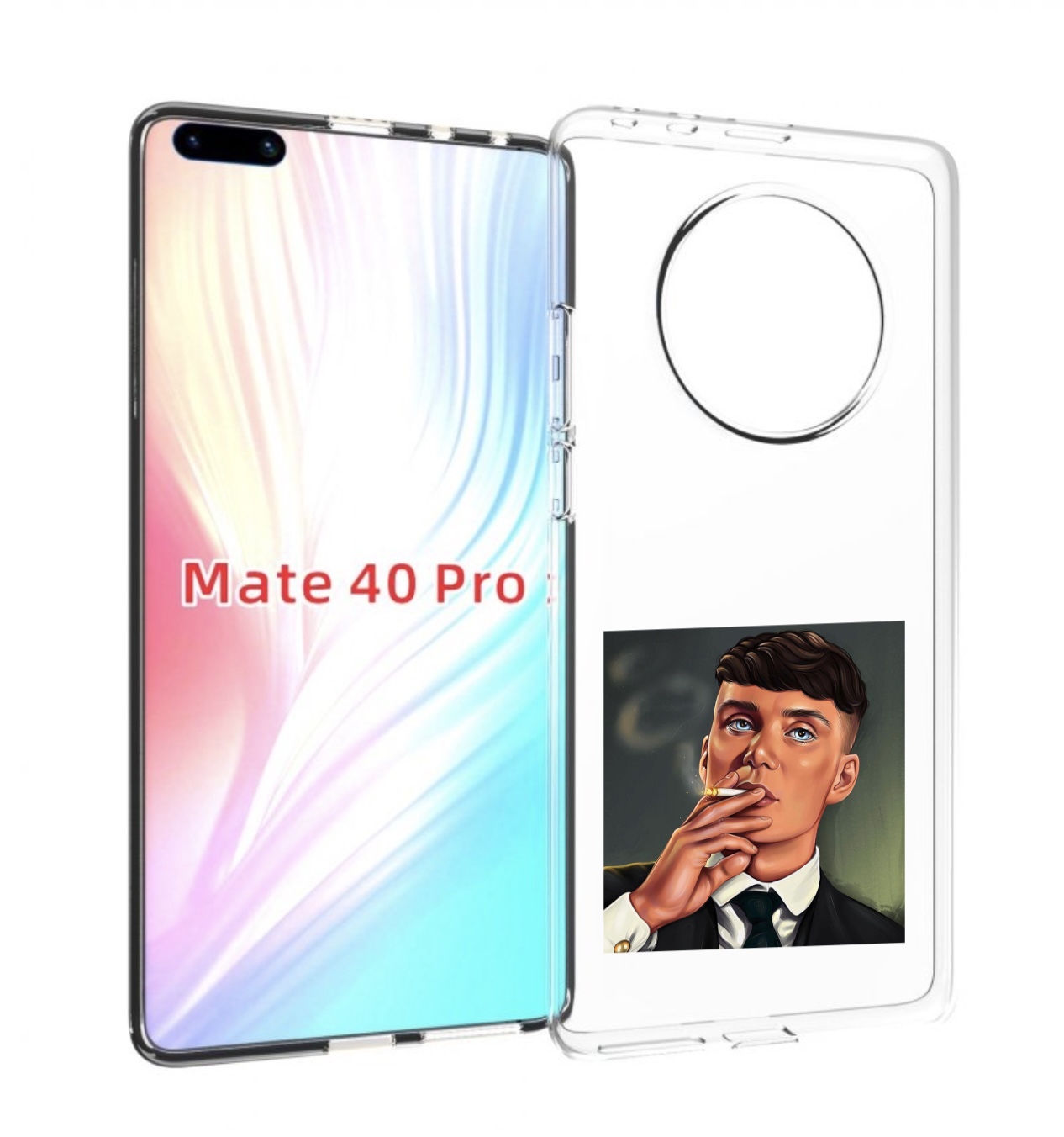 

Чехол MyPads Томас-Шелби для Huawei Mate 40 Pro (NOH-NX9), Прозрачный, Tocco