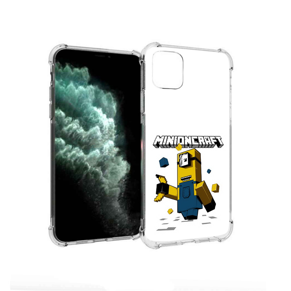 

Чехол MyPads Tocco для Apple iPhone 11 Pro Max миньон (PT142698.615.478), Прозрачный, Tocco