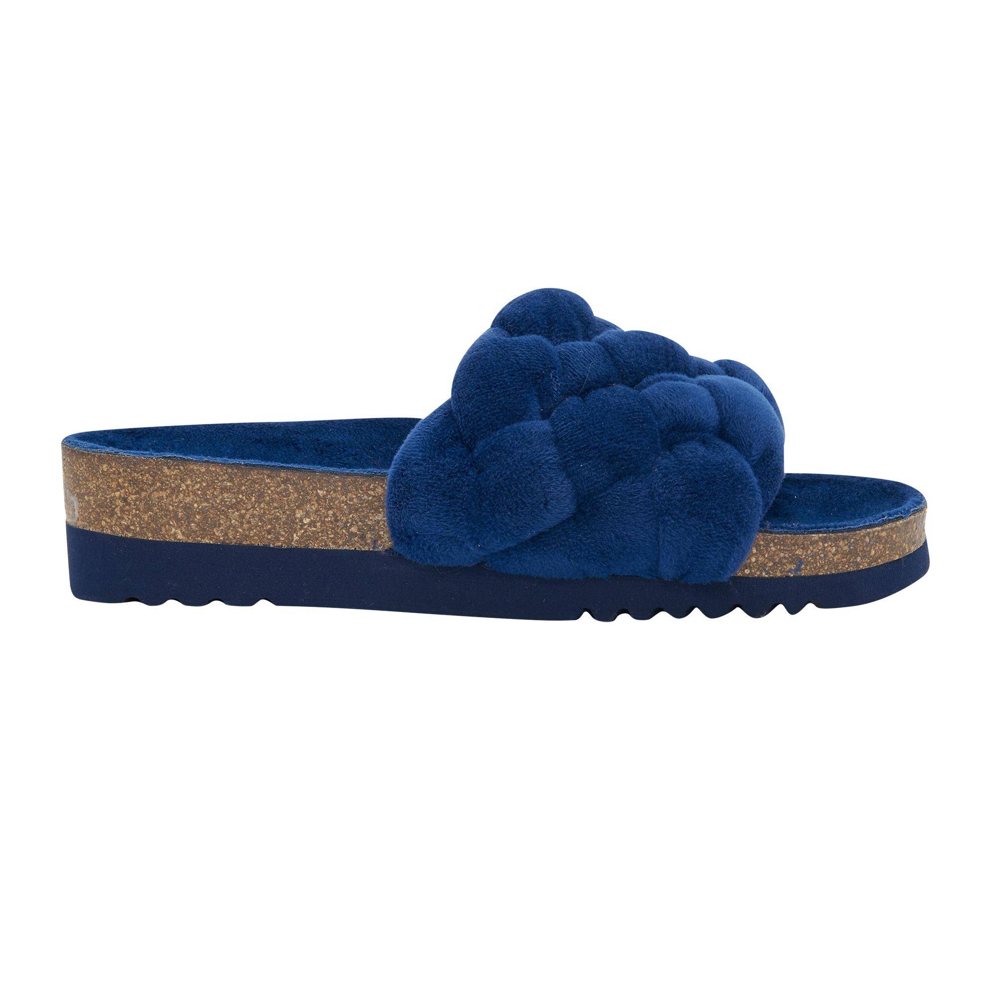 фото Тапочки женские scholl rory soft f301321040 синие 40 eu